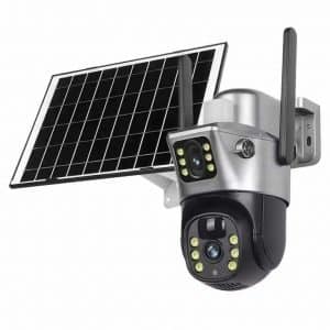 V380 Solar WiFi Dual Camera